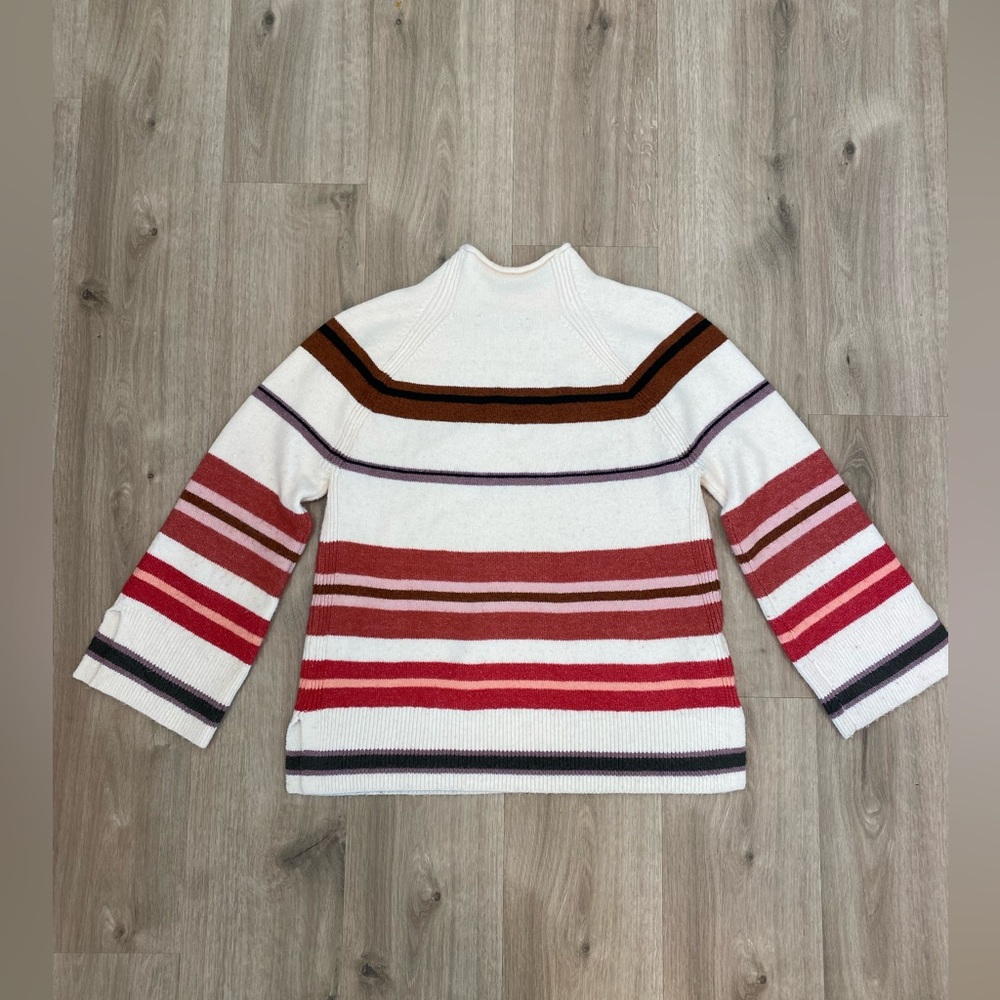 Loft striped sweater, size medium.